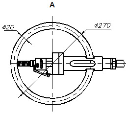 Вид А схема корпуса ТПР-0290М