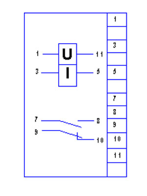 Схема подключения реле АЛ-1